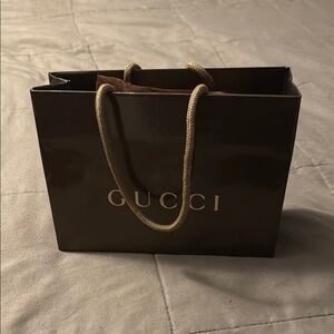 Gucci Brown Shopping Bag